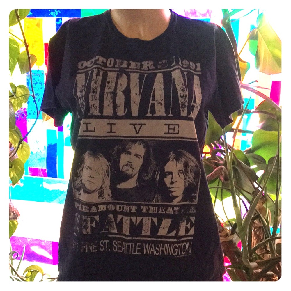 *sold* Nirvana tee